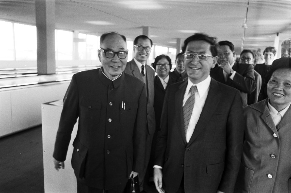 Aankomst en vertrek, ministers, Jiang Manxiang, Bestanddeelnr 930-4553