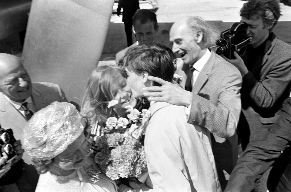 Aankomst Emmy Verhey op Schiphol, Bestanddeelnr 919-2659