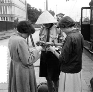 Aankomst deelnemers Jumbor in Utrecht, Bestanddeelnr 904-7263