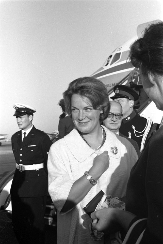 Aankomst prinses Irene op Schiphol, Bestanddeelnr 912-8764