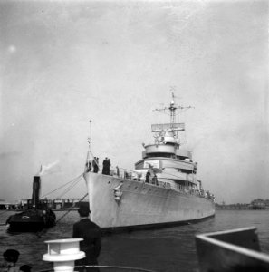 Aankomst Van Kinsbergen te Rotterdam, Bestanddeelnr 902-7907