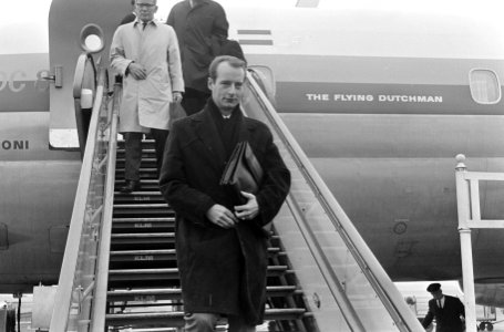 Aankomst prins Michael von Preusen op Schiphol, Bestanddeelnr 918-8668