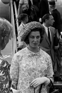 Aankomst Prinses Alexandra op Schiphol. Prinses Alexandra bij haar aankomst, Bestanddeelnr 912-6750