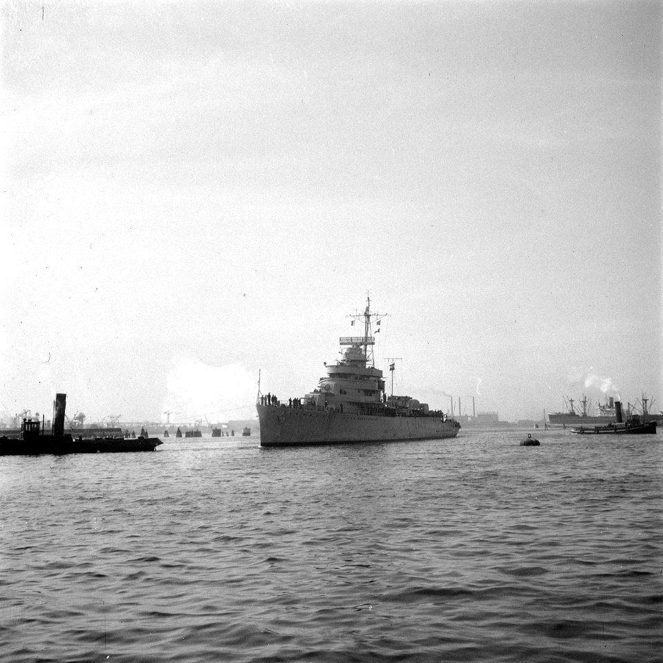 Aankomst Van Kinsbergen te Rotterdam, Bestanddeelnr 902-7913