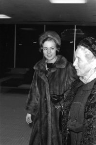 Aankomst prinses Benedikte van Denemarken op Schiphol, Bestanddeelnr 920-9069