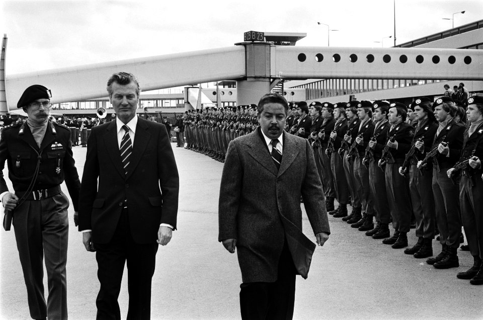 Aankomst premier Pedro Verona Rodriques Pires van de Kaapverdische Republiek afg, Bestanddeelnr 929-6452