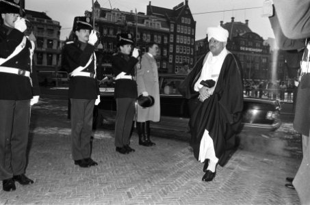 Aankomst Soedanese ambassadeur, Sayen Sharief Akmed, Bestanddeelnr 933-5295