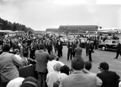 Aankomst President Eisenhower te Bonn, Bestanddeelnr 910-6288