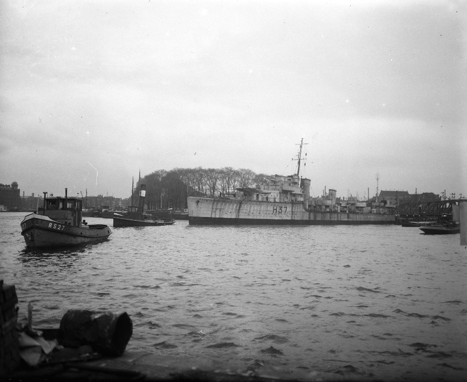 Aankomst torpedobootjager Garland, Bestanddeelnr 902-5346