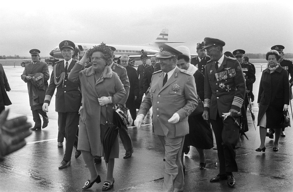 Aankomst President Tito en echtgenote op Ypenburg, Bestanddeelnr 923-9370