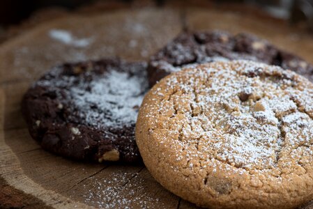 Nut cookie schokolandencookie pastries photo