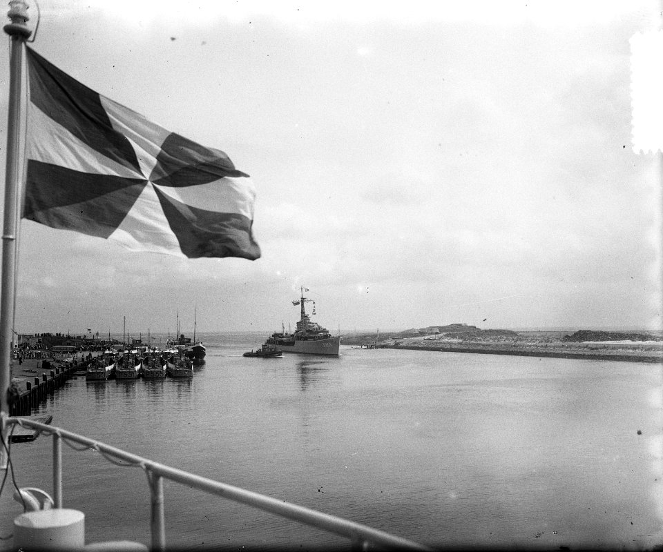Aankomst Van Galen in Den Helder, Bestanddeelnr 905-1785