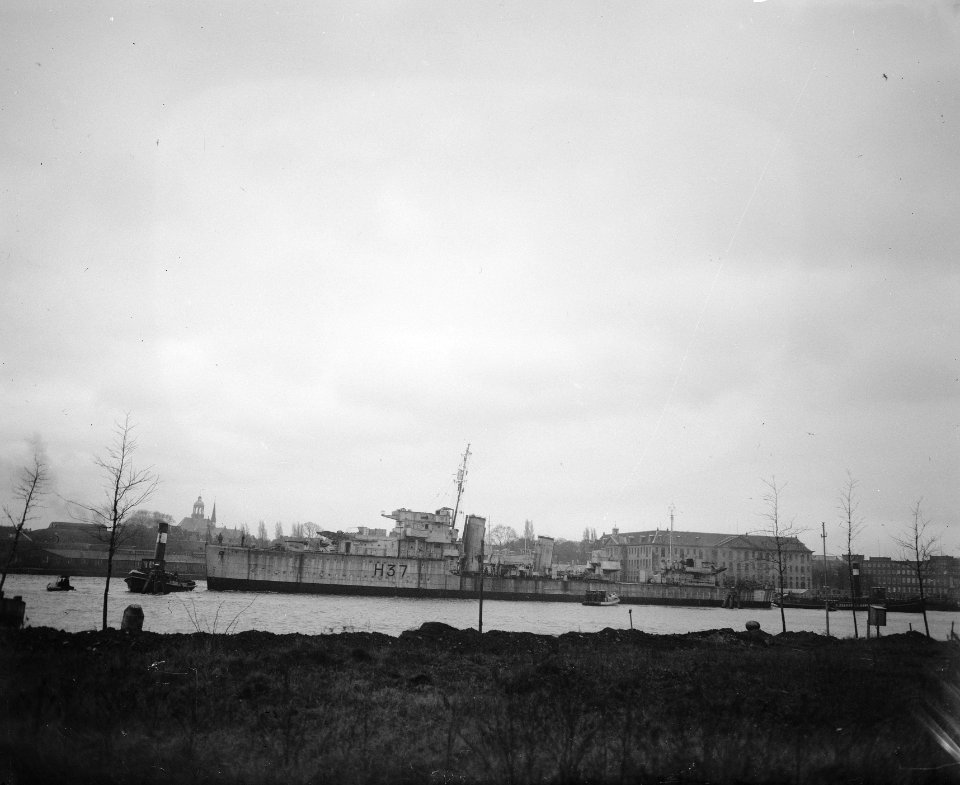 Aankomst torpedobootjager Garland, Bestanddeelnr 902-5345