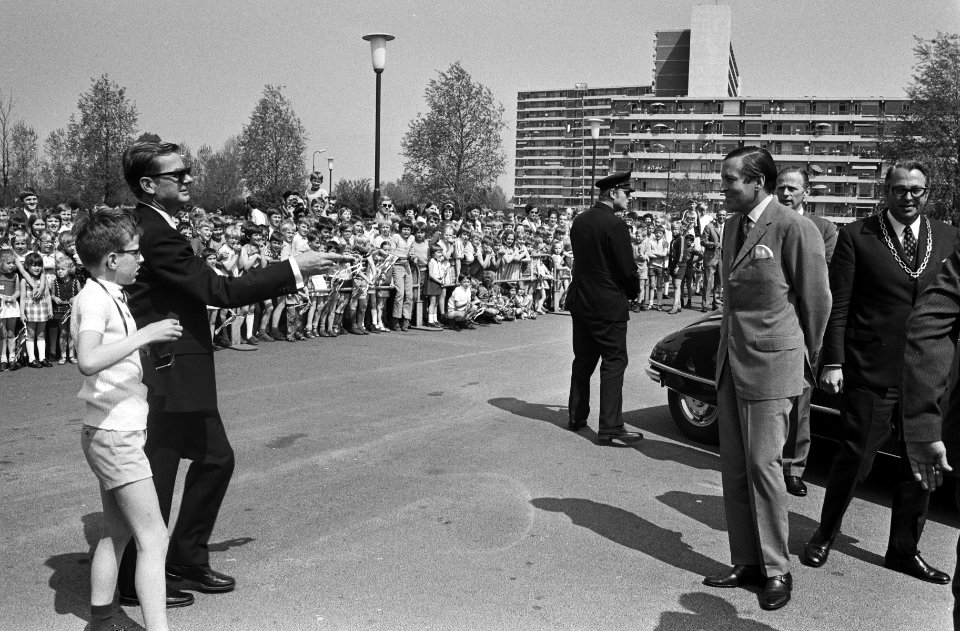 Aankomst van prins Claus, Bestanddeelnr 924-5428
