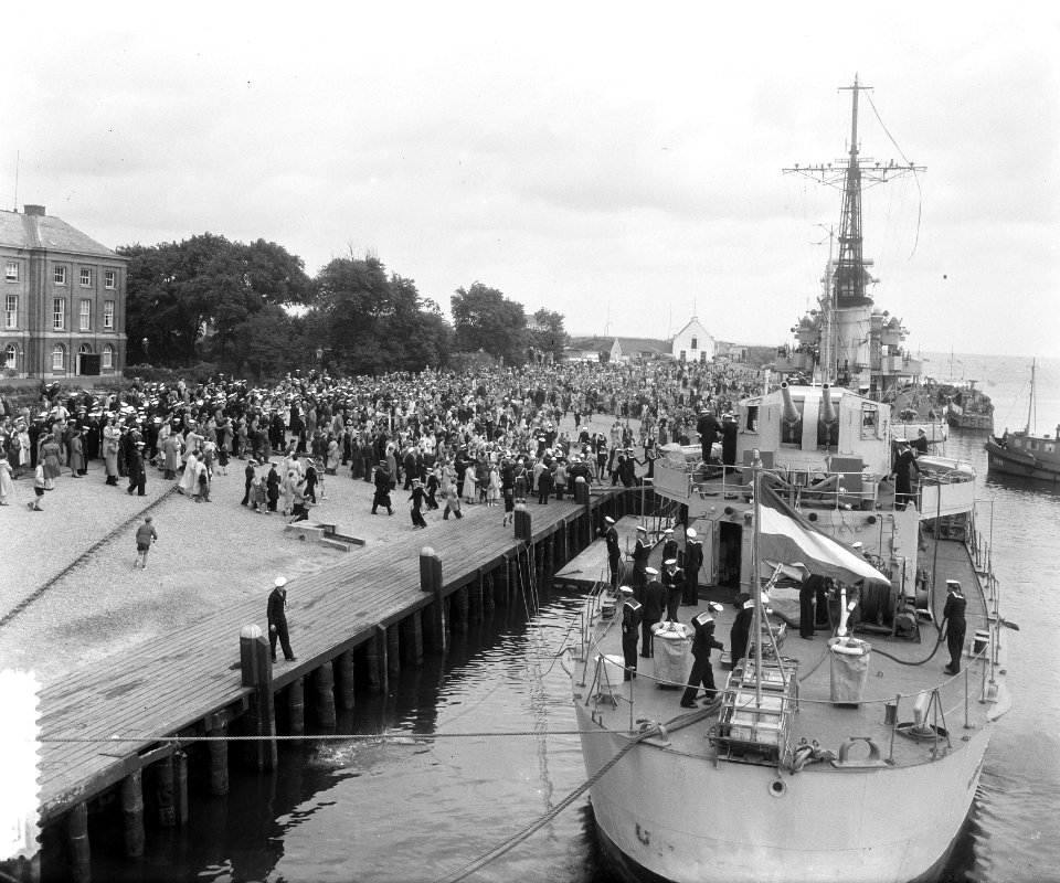 Aankomst Van Galen in Den Helder, Bestanddeelnr 905-1781