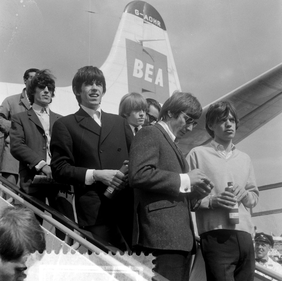 Aankomst van de Rolling Stones op Schiphol, Bestanddeelnr 916-7420