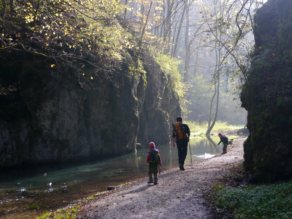 Swabian alb rock water