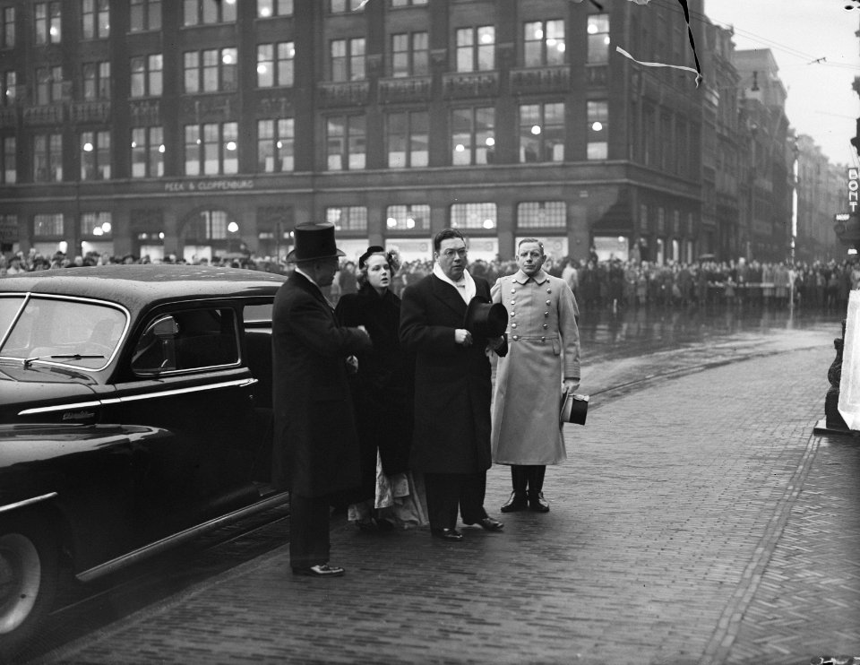 Aankomst van Selden Chapin, Amerikaans diplomaat, Bestanddeelnr 903-7736