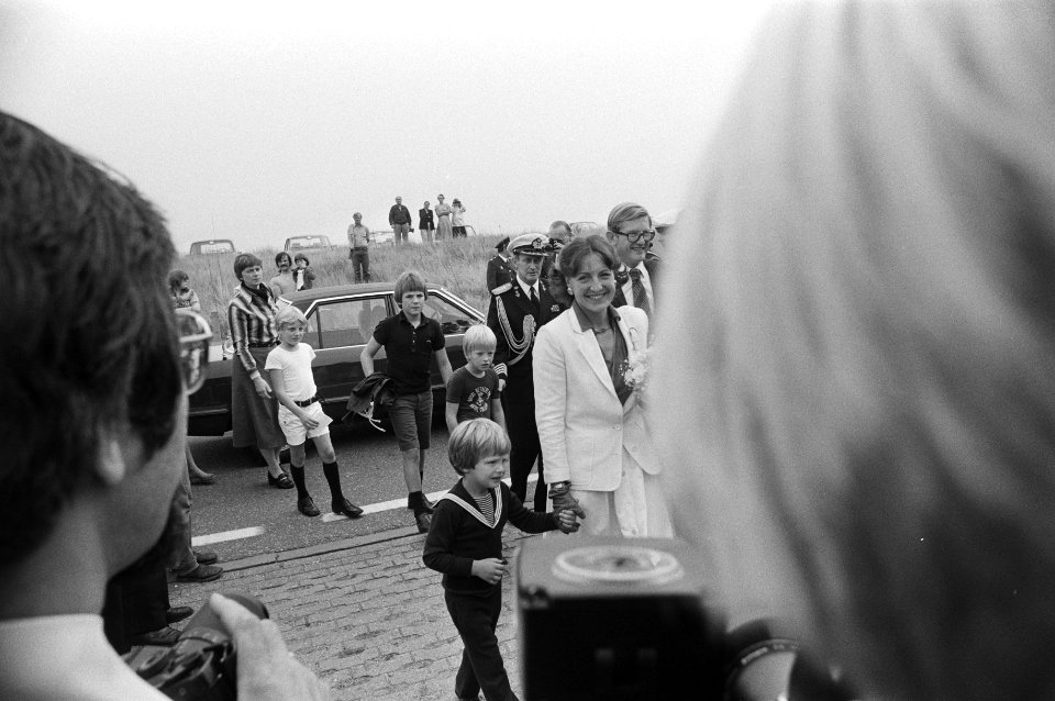Aankomst van prinses Margriet en haar gezin, Bestanddeelnr 930-4309