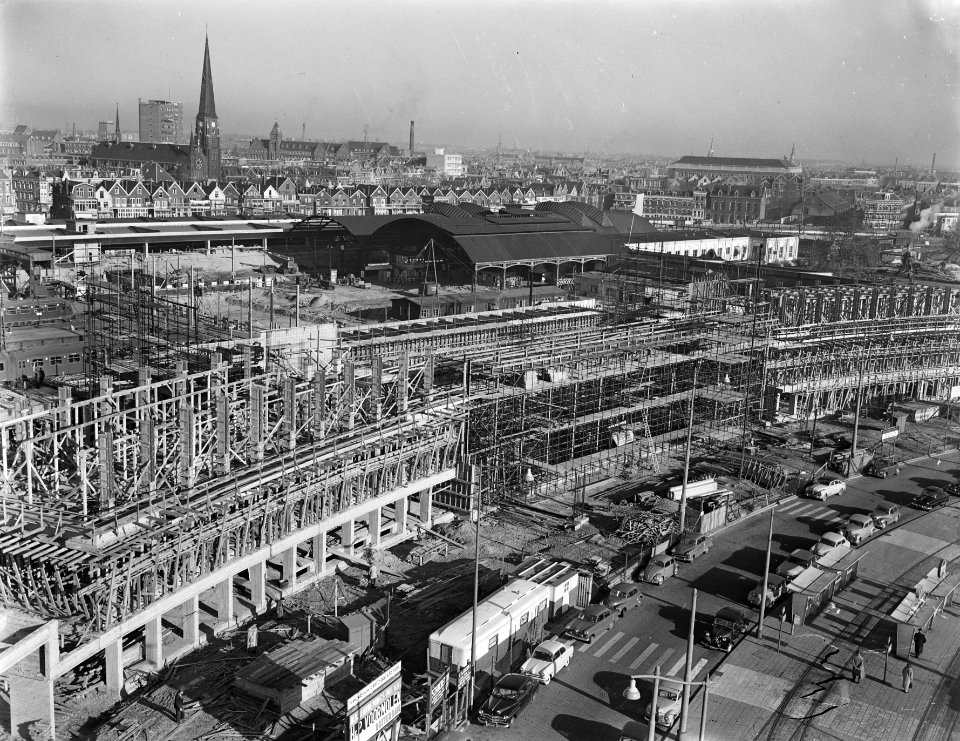 Aanbouw nieuwe Centraal Station Rotterdam, Bestanddeelnr 907-4358