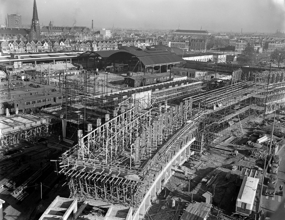 Aanbouw nieuwe Centraal Station Rotterdam, Bestanddeelnr 907-4360