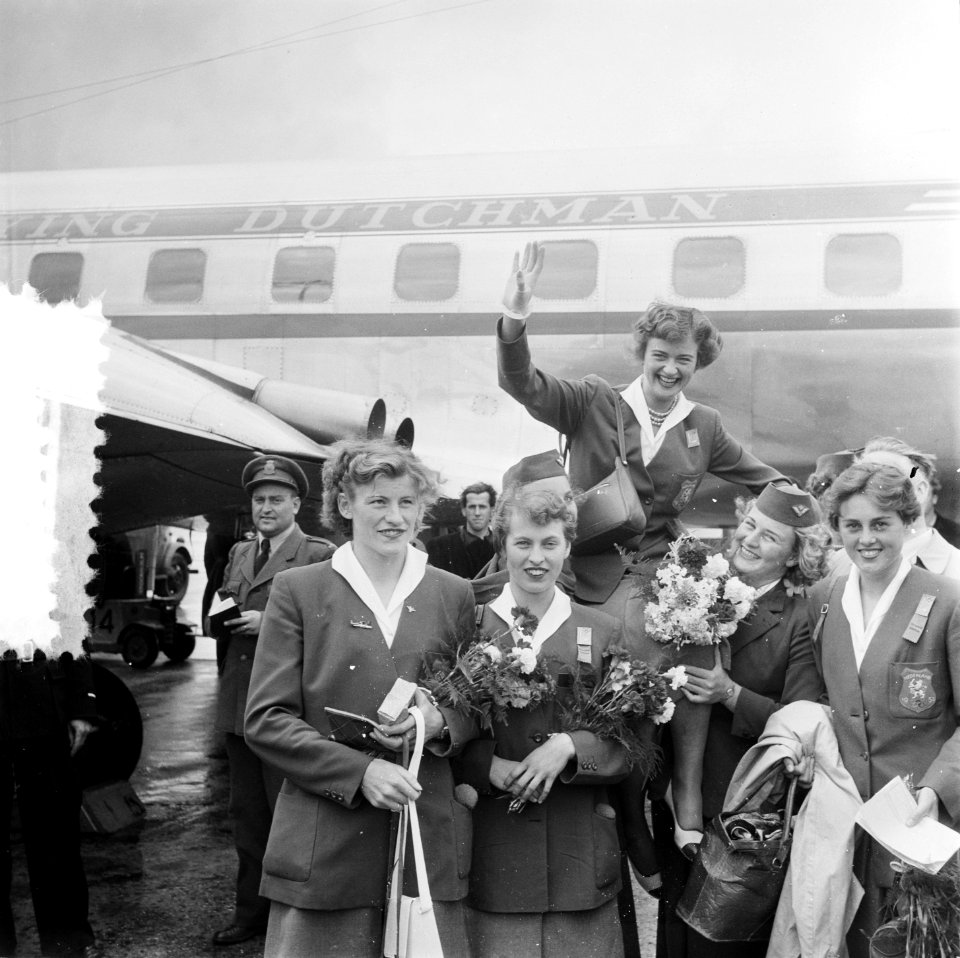 Aankomst dames atletiek Finland, Bestanddeelnr 905-2447