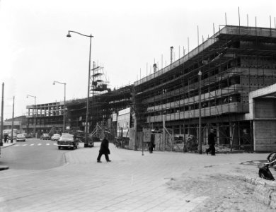 Aanbouw nieuwe station Centraal Station Rotterdam, Bestanddeelnr 907-6491 photo