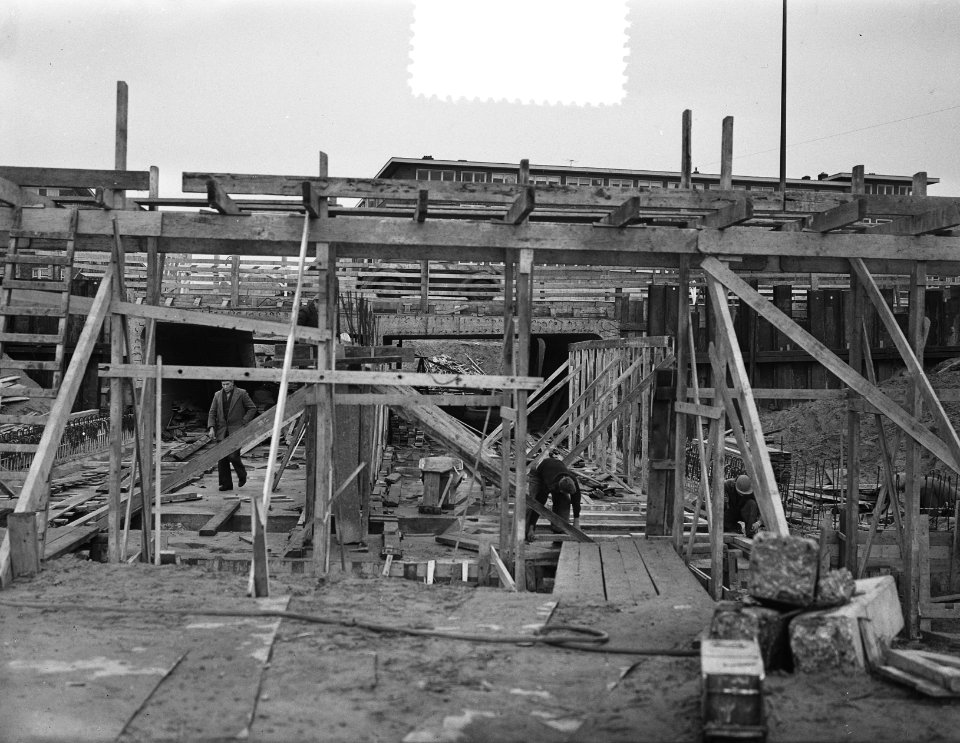 Aanbouw tunnel Rivierenlaan Amsterdam, Bestanddeelnr 906-8663