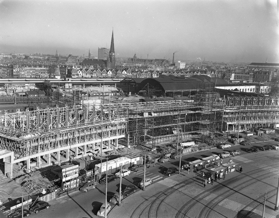 Aanbouw nieuwe Centraal Station Rotterdam, Bestanddeelnr 907-4359