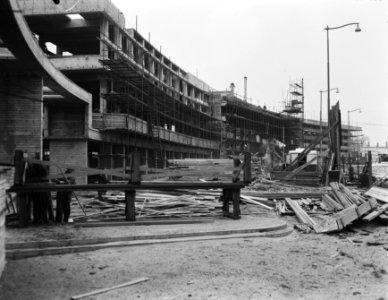 Aanbouw nieuwe station Centraal Station Rotterdam, Bestanddeelnr 907-6492 photo