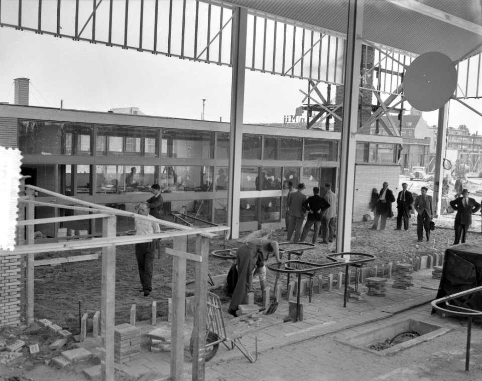 Aanbouw Station Sloterdijk Kijkje in hal, Bestanddeelnr 907-7788