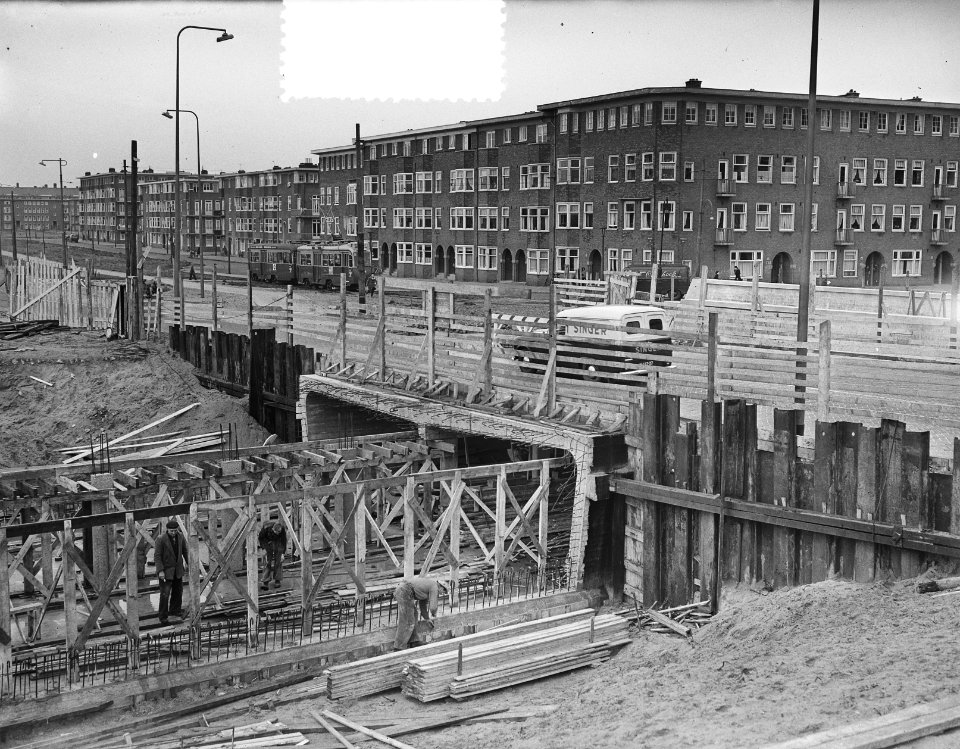 Aanbouw tunnel Rivierenlaan Amsterdam, Bestanddeelnr 906-8664