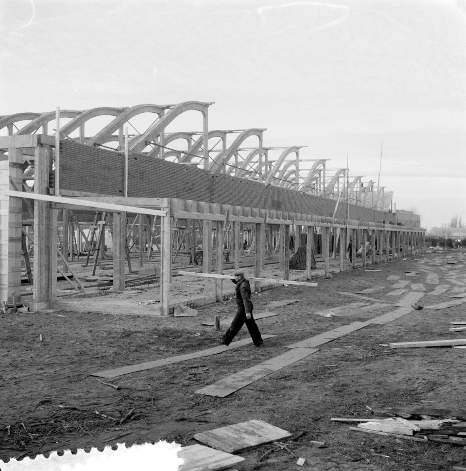 Aanbouw nieuwe vismarkt Apeldoorn markthallen, Bestanddeelnr 906-1481
