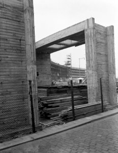 Aanbouw nieuwe station Centraal Station Rotterdam, Bestanddeelnr 907-6493 photo