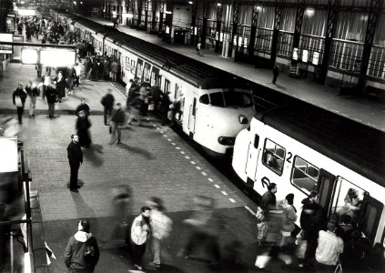Aangekocht in 1991 van United Photos de Boer bv. - Negatiefnummer 33581 k 26 A. - Gepubliceerd in het Haarlems Dagblad van 07.01.1991