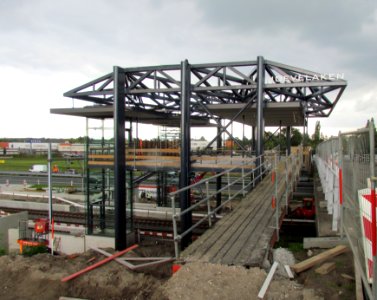 Aanbouw station Hoevelaken 28 september 2012 (1)