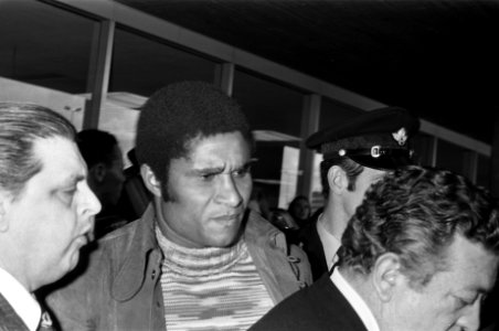 Aankomst Benfica op Schiphol, Eusébio, Bestanddeelnr 925-5029