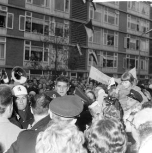 Aankomst Anton Geesink te Utrecht, Geesink, Bestanddeelnr 917-1063