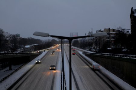 A103 from Friedenauer Brücke with snow 2021-02-08 04 photo
