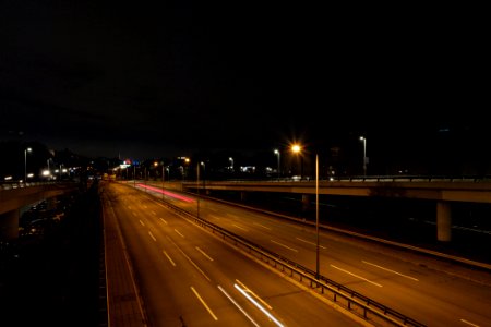 A103 from Joachim-Tiburtius-Brücke at night 2021-01-08 05