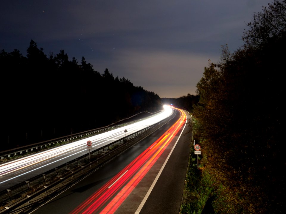 A111 from Mauerweg at night on 2019-11-11 03