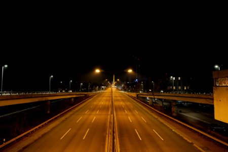 A103 from Joachim-Tiburtius-Brücke at night 2021-01-07 04
