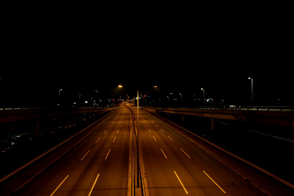 A103 from Joachim-Tiburtius-Brücke at night 2021-01-08 02