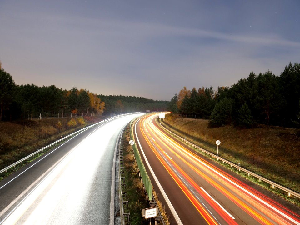 A111 from Mauerweg at night on 2019-11-11 01