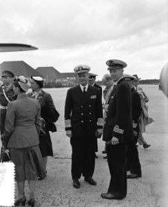 Aankomst Admiraal Wright op Schiphol, Bestanddeelnr 906-5662