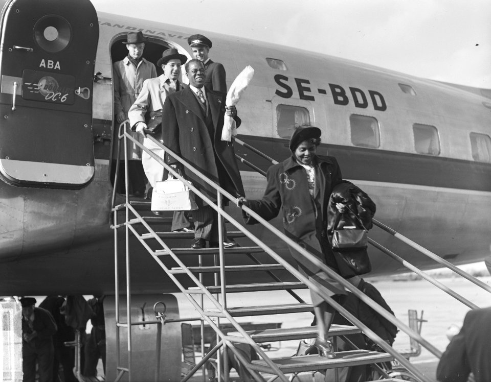 Aankomst Louis Armstrong (Schiphol), Bestanddeelnr 903-6539