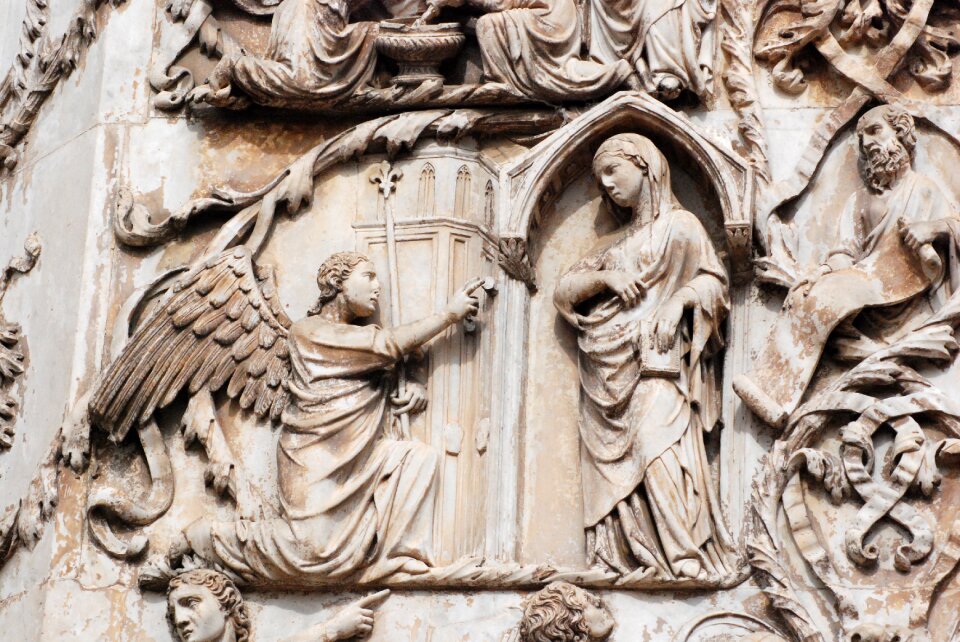 Cathedral orvieto annunciation