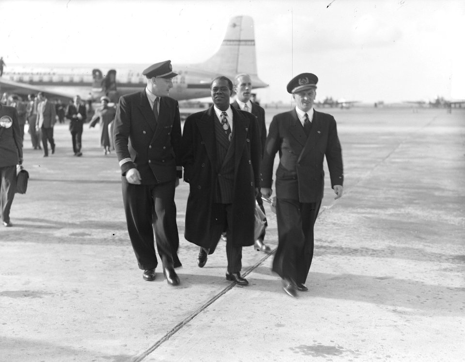 Aankomst Louis Armstrong (Schiphol), Bestanddeelnr 903-6540