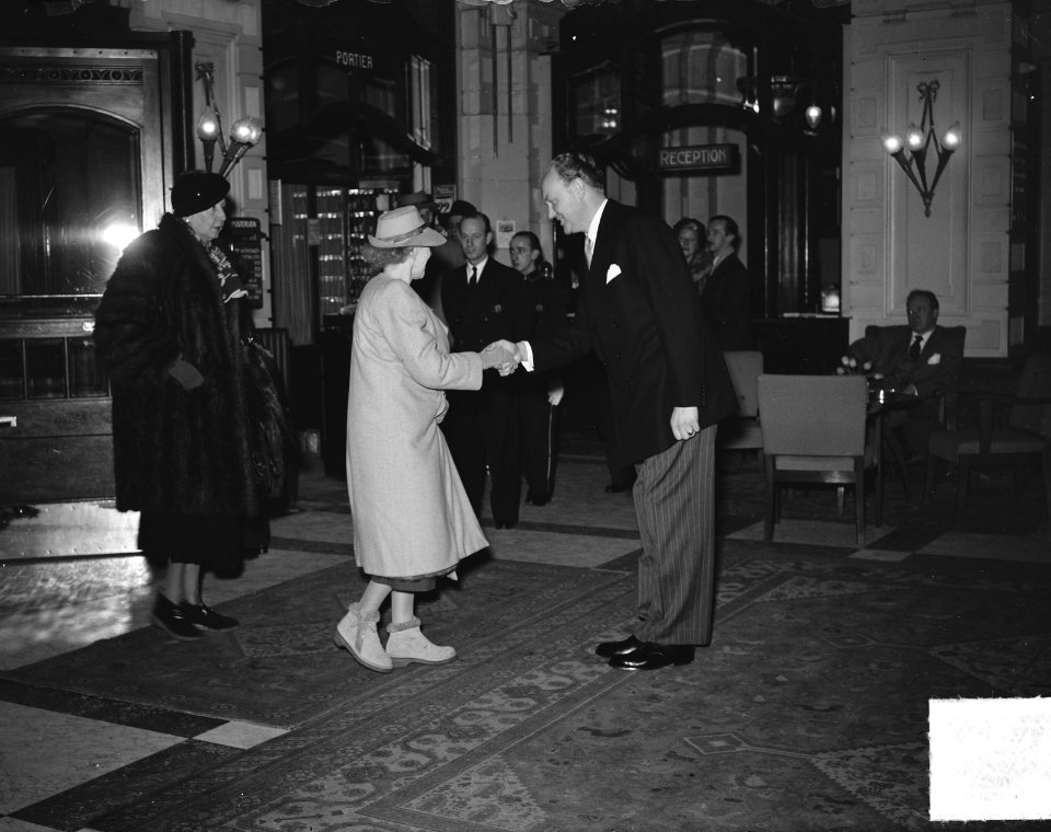 Aankomst Koningin Elisabeth (Belgie) te Amsterdam, Bestanddeelnr 904-4849