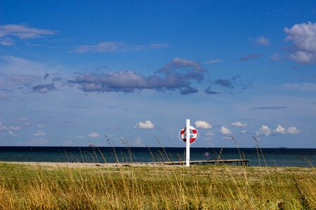 Sea sky lifebelt